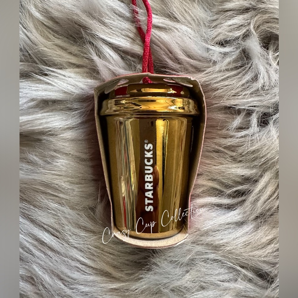 Starbucks Gold Cup Ornament